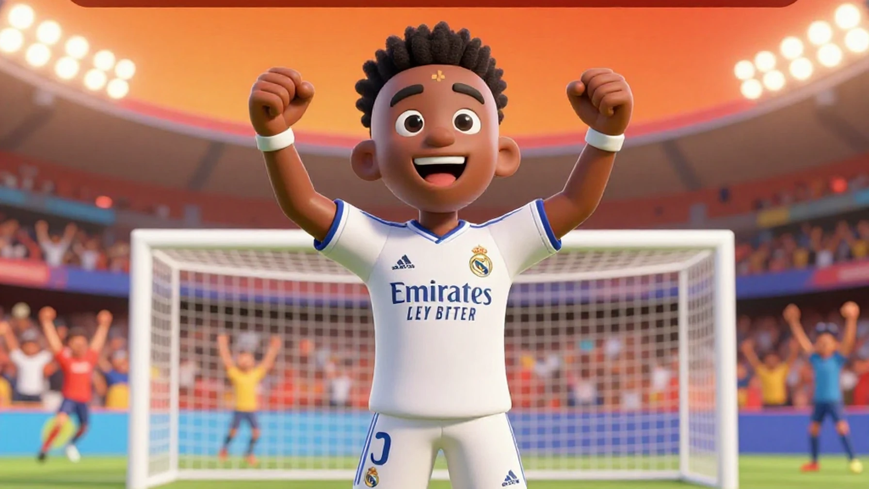 Vinicius Jr celebrates winning goal as Real Madrid advances to Champions League final