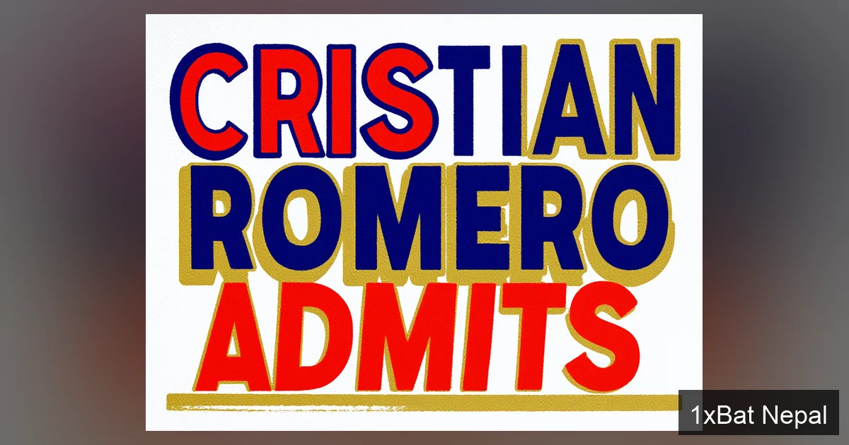 Cristian Romero Admits He's ‘Not Having Best Time' at Spurs