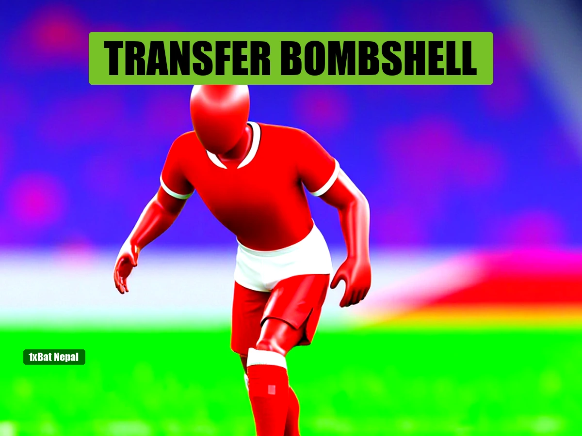 Faceless red-skinned Liverpool footballer in red kit mid-kick on vibrant stadium background