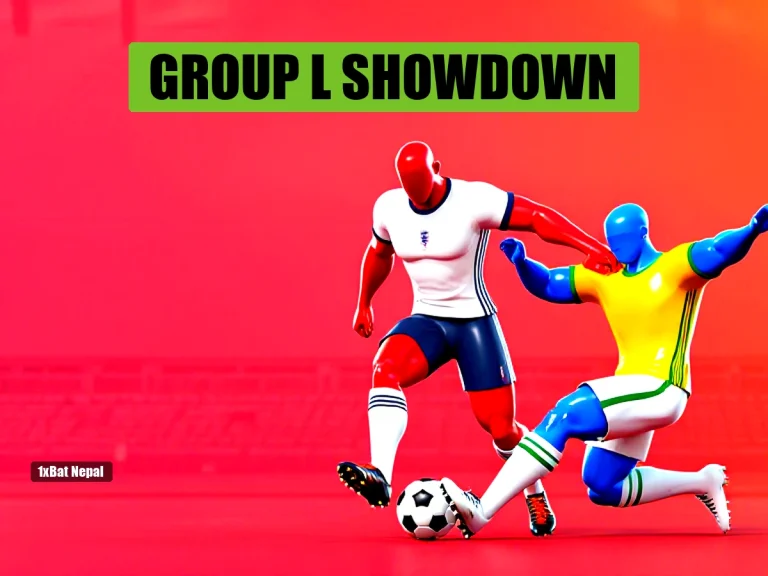England vs Ghana World Cup 2026 tactical preview featuring faceless red-skinned England player striking ball and blue-skinned Ghana player sliding tackle in stadium