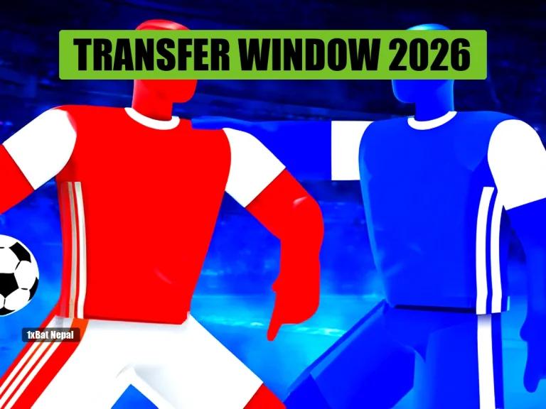 Faceless red-skinned Arsenal player in red and white kit facing blue-skinned Chelsea player in blue kit in vibrant stadium background