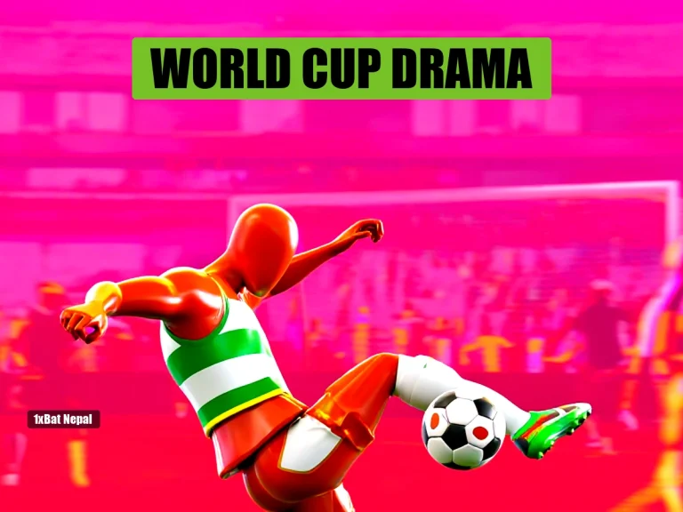 Faceless red-skinned Ghana footballer kicking a ball in a World Cup 2026 match against Panama, with vibrant stadium background